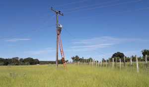 Cidade e distrito, agora interligados por Fibra Ótica