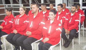 É diplomada a 1ª  turma do curso de formação profissional de Bombeiro Civil