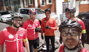 Grupo de ciclistas percorre 620 km em maratona de 3 dias